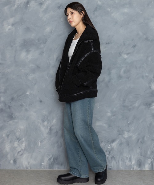 【セール】sheep boa B-3 flight jacket/シープボア B-3 フライトジャケット（ブルゾン）｜Starting Over（スターティングオーバー）