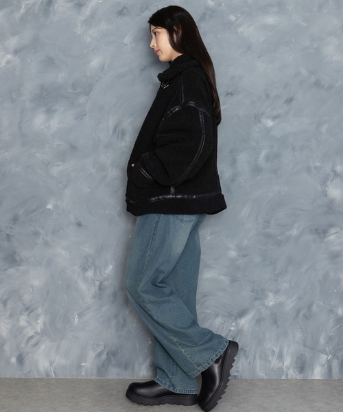 【セール】sheep boa B-3 flight jacket/シープボア B-3 フライトジャケット（ブルゾン）｜Starting Over（スターティングオーバー）