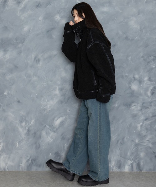 【セール】sheep boa B-3 flight jacket/シープボア B-3 フライトジャケット（ブルゾン）｜Starting Over（スターティングオーバー）