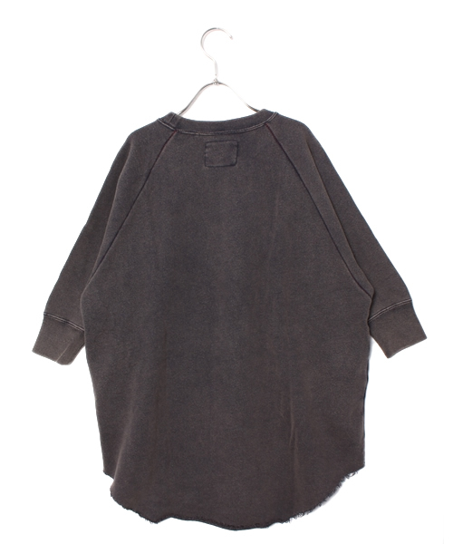 MARKEY'S(マーキーズ)の「フェード加工SWドルマンワンピース (130~150cm)(ワンピース・キッズ・チャコール/ネイビー/マスタード・150/140/130)」の10枚目の写真