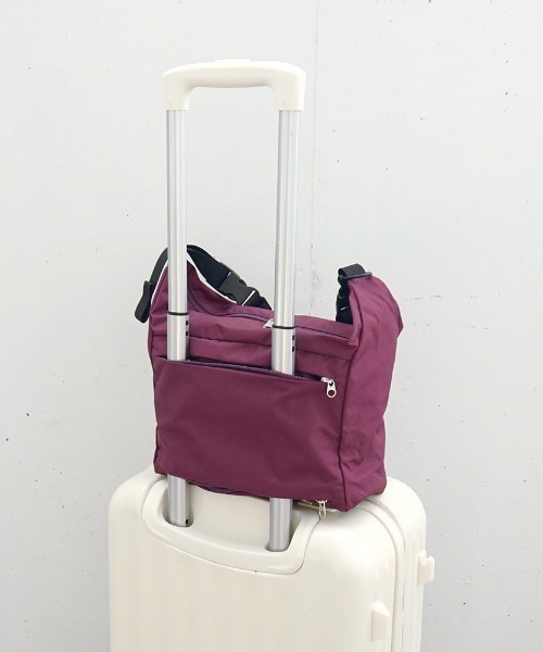 TIMELESS COMFORT（タイムレスコンフォート）の「SOLEIL(ソレイユ) アンドノーマリーショルダーバッグ（ショルダーバッグ・レディース・ブラック/グレー/ブラウン/パープル・ONE SIZE）」の5枚目の写真