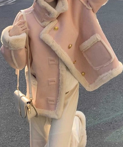 キ*ホ様 スーパースペシャル 30's グリズリージャケット ハトメ ムートン Merino Sheep Crack Leather Mouton Prime-Over B-3 Blouson