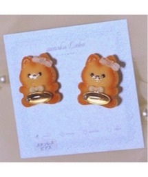 【ainoko Labo】cookie cat crown pierces(MA)