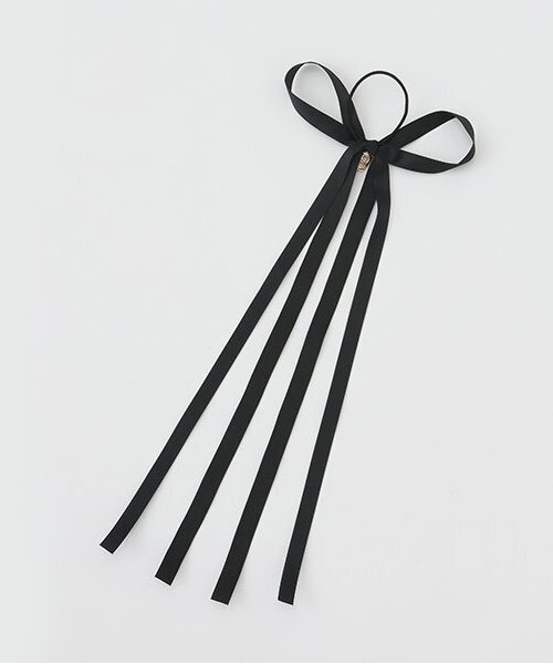 by LOVEiT（バイラビット）の「リボンポニー2P（ヘアゴム・キッズ・ホワイト/ベージュ/ブラック・FREE）」の4枚目の写真