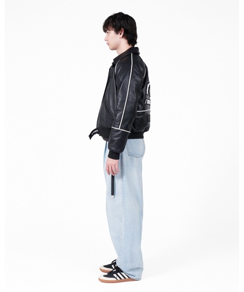 FORSOMEONE AVIREX LEATHER JACKET（スタジャン）｜FORSOMEONE（フォー