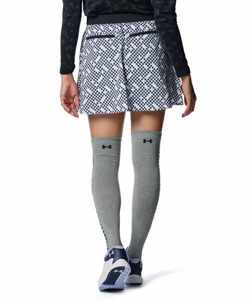 UNDER ARMOUR(アンダーアーマー)の「UAドライブ プリント スカート(ゴルフ/レディース)(スカート・レディース・ブラック・S/M/L/XL)」の2枚目の写真