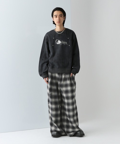 今年人気のブランド品や HARE（ハレ）の「フロントプリントヴィンテージスウェット(HARE トップス