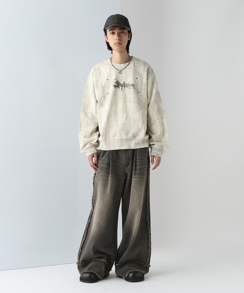 HARE(ハレ)の「フロントプリントヴィンテージスウェット(HARE)(スウェット・メンズ・ホワイト/ブラック/ブルー・FREE)」の22枚目の写真