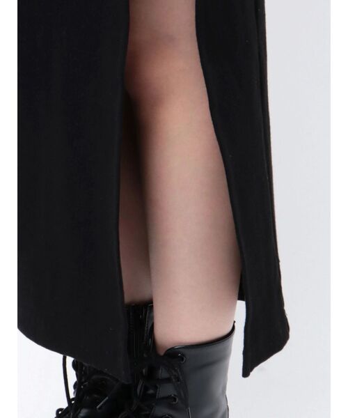 EVRIS(エヴリス)の「ドロストギャザーロングワンピース(ワンピース・レディース・ブラック/ブルー/チャコールグレー・FREE)」の10枚目の写真