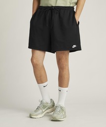 NIKE(iCL)́sZbgAbvΉitiCL Nu Y t` e[ t[ V[gpc / Nike Club Men's French Terry Flow Shorts  FN3521-010 Black(XEFbgpc)