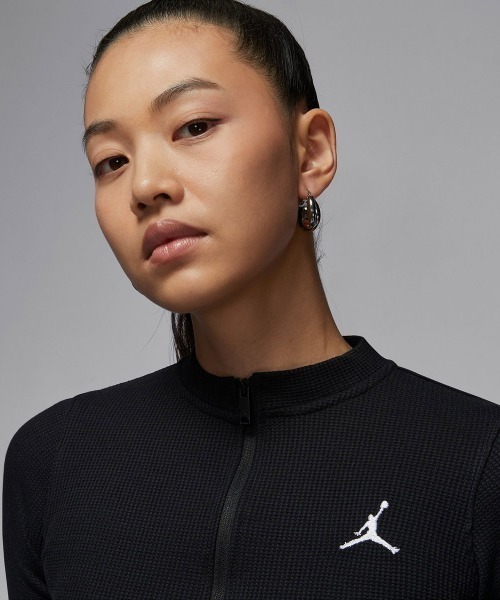 JORDAN BRAND(ジョーダンブランド)の「JORDAN BRAND AS W J LS KNIT TOP / ジョーダン ブランド ウィメンズ ジョーダン ニット L/S トップ / NIKE 【SP】(ニット/セーター・レディース・ブラウン/ブラック・M/S)」の10枚目の写真