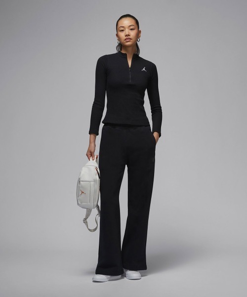 JORDAN BRAND(ジョーダンブランド)の「JORDAN BRAND AS W J LS KNIT TOP / ジョーダン ブランド ウィメンズ ジョーダン ニット L/S トップ / NIKE 【SP】(ニット/セーター・レディース・ブラウン/ブラック・M/S)」の9枚目の写真