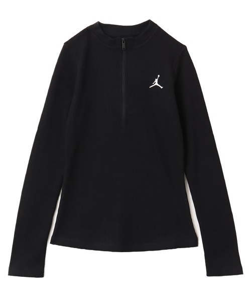 JORDAN BRAND(ジョーダンブランド)の「JORDAN BRAND AS W J LS KNIT TOP / ジョーダン ブランド ウィメンズ ジョーダン ニット L/S トップ / NIKE 【SP】(ニット/セーター・レディース・ブラウン/ブラック・M/S)」の12枚目の写真