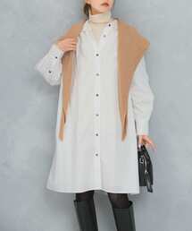 ミニシャツワンピース