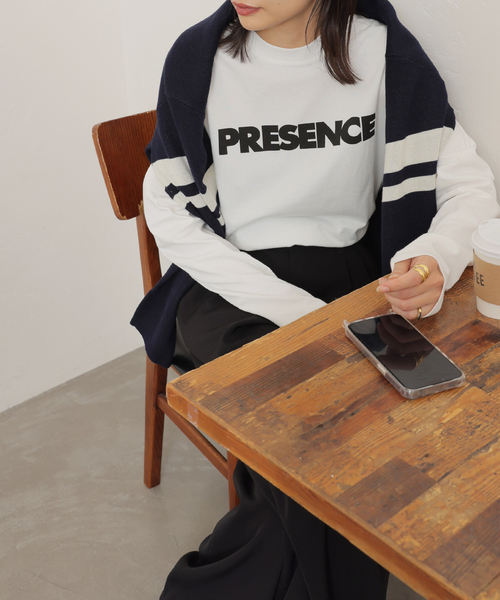 追加2》PRESENCEロングスリーブTEE（Tシャツ/カットソー）｜JOURNAL