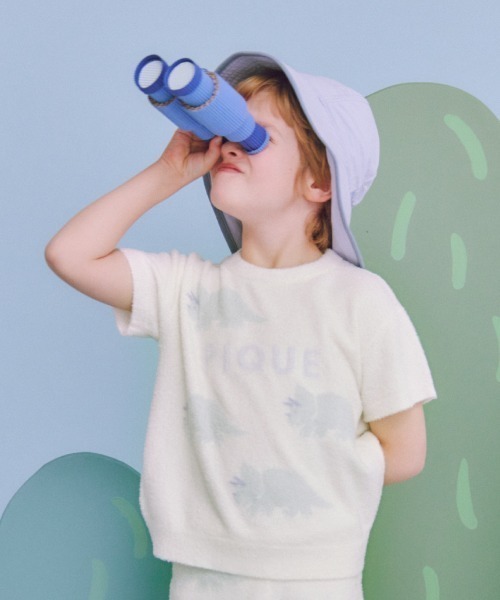 ジェラートピケ BABY チューイーベア柄パフスリーブT ショートパンツ　セット gelato pique（ジェラートピケ）の「【KIDS】チューイーベア柄
