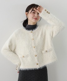 シャギーコート」に該当するホワイト/白色系のファッション通販 - ZOZOTOWN