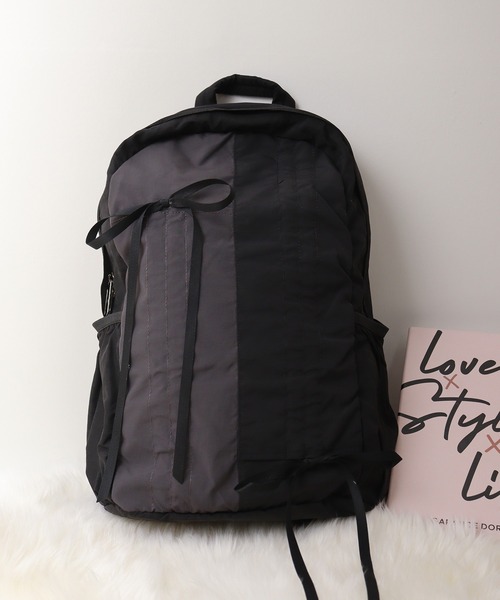 はっ水軽量 ドロストリュック（バックパック/リュック）｜FUNALIVE（ファンアライブ）