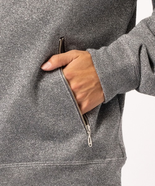 CONZ(コンズ)の「RAME SWEAT ZIP UP(スウェット・メンズ・ブラック・2)」の6枚目の写真