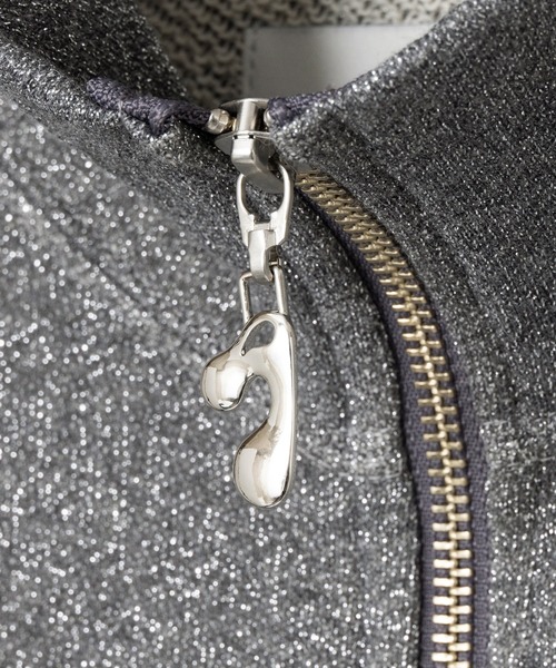 CONZ(コンズ)の「RAME SWEAT ZIP UP(スウェット・メンズ・ブラック・2)」の8枚目の写真