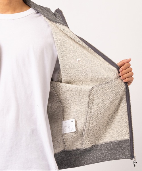 CONZ(コンズ)の「RAME SWEAT ZIP UP(スウェット・メンズ・ブラック・2)」の9枚目の写真