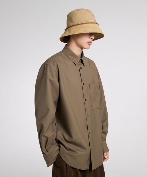 JNBY（ジェーエヌビーワイ）の「2-way Zip-off Crown Bucket Hat / 2wayバケットハット（ハット・メンズ・ブラック/ベージュ・ONE SIZE）」の15枚目の写真