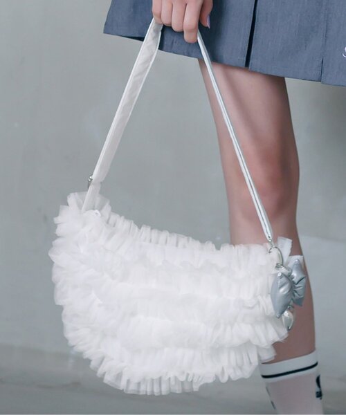 フリルボディバッグ 00421234d7bbe70c6eef012296d16a