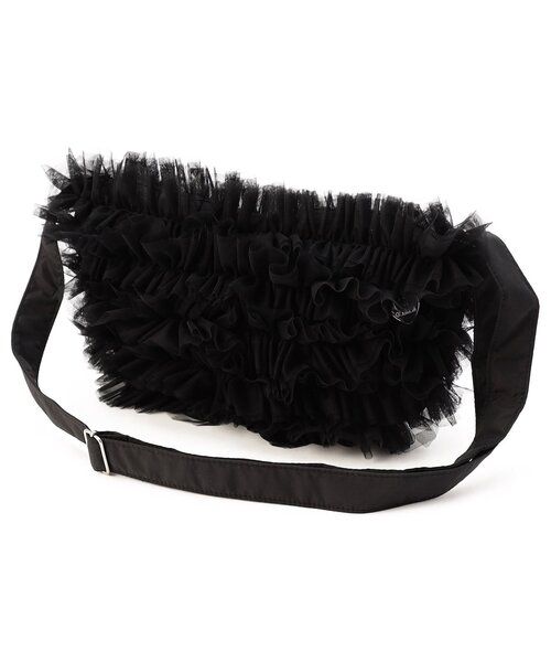 algy(アルジー)の「シアーフリルボディBAG(ショルダーバッグ・キッズ・オフホワイト/ブラック/サックスブルー・FREE)」の17枚目の写真