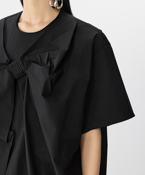 ブラウス シャツ Breeze Tie Asym Shirt / リボンシャツブラウス レディース セール】Breeze Tie Asym Shirt / リボンシャツブラウス（シャツ
