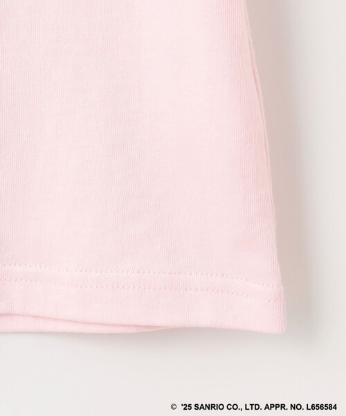 ANY（エニィ）の「【any FAM× リトルツインスターズ 】キキ＆ララ 袖レースTシャツ（Tシャツ/カットソー・キッズ・ホワイト系/サックスブルー系/ピンク系・90/100/110/120/130）」の15枚目の写真