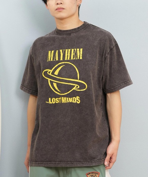 lost(ロスト)の「lost/ロスト 半袖Tシャツ/半袖Tee/バンドTee フロントプリント ユニセックス L25S-2108(Tシャツ/カットソー・メンズ・ブラック系その他2/ブラック系その他/ブラック系その他3・XL/M/L)」の1枚目の写真