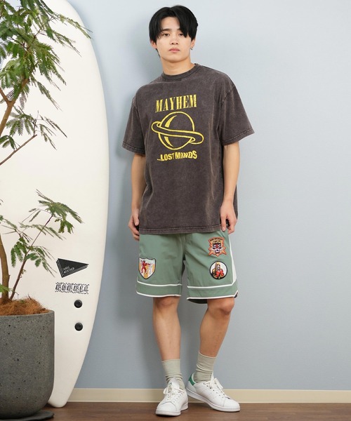 lost(ロスト)の「lost/ロスト 半袖Tシャツ/半袖Tee/バンドTee フロントプリント ユニセックス L25S-2108(Tシャツ/カットソー・メンズ・ブラック系その他2/ブラック系その他/ブラック系その他3・XL/M/L)」の16枚目の写真