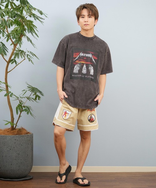 lost(ロスト)の「lost/ロスト 半袖Tシャツ/半袖Tee/バンドTee フロントプリント ユニセックス L25S-2108(Tシャツ/カットソー・メンズ・ブラック系その他2/ブラック系その他/ブラック系その他3・XL/M/L)」の11枚目の写真