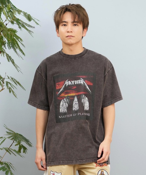 lost(ロスト)の「lost/ロスト 半袖Tシャツ/半袖Tee/バンドTee フロントプリント ユニセックス L25S-2108(Tシャツ/カットソー・メンズ・ブラック系その他2/ブラック系その他/ブラック系その他3・XL/M/L)」の21枚目の写真