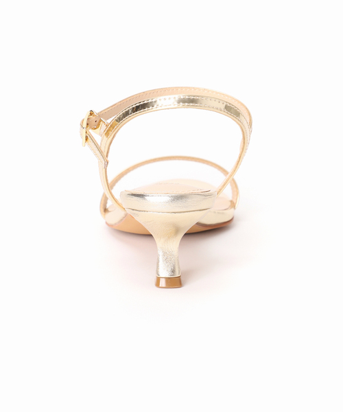 SLOBE IENA（スローブイエナ）の「《追加》SLOBE レザーストラップサンダル（サンダル・レディース・ゴールド/ベージュ/ブラック・24.5cm/24cm/23.5cm/23cm/22.5cm）」の10枚目の写真