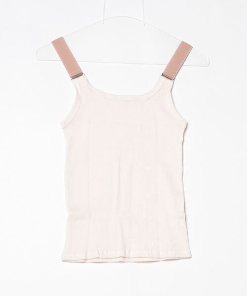 BASERANGE（ベースレンジ）の「BASERANGE / ベースレンジ：SUSPEND TANK：TOSUT-RC-SU24[ANN]（タンクトップ・レディース・ベージュ系その他・S）」の2枚目の写真