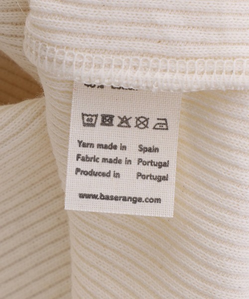 BASERANGE（ベースレンジ）の「BASERANGE / ベースレンジ：SUSPEND TANK：TOSUT-RC-SU24[ANN]（タンクトップ・レディース・ベージュ系その他・S）」の6枚目の写真