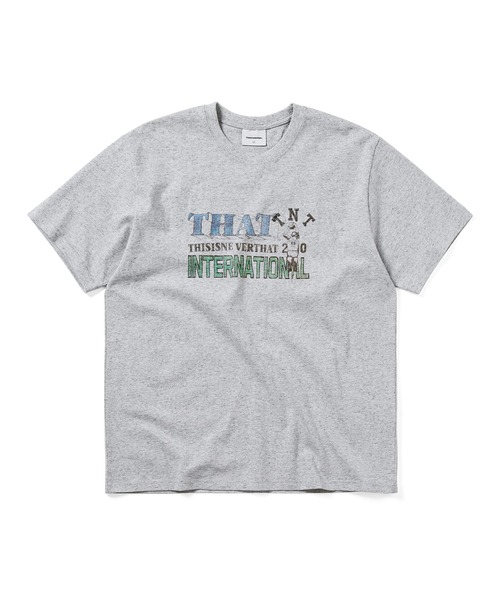★thisisneverthat★TNT International Tee★大人気★ セール】International Team Tee(Tシャツ/カットソー