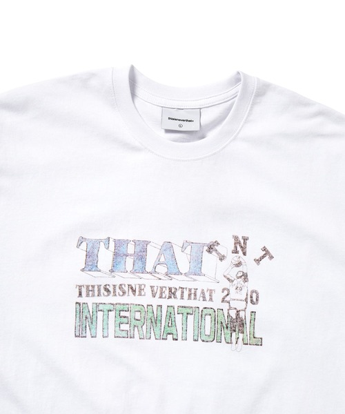 [thisisneverthat] International Team Tee/追跡付 Champion TNT Track Team Tee – thisisneverthat® JP
