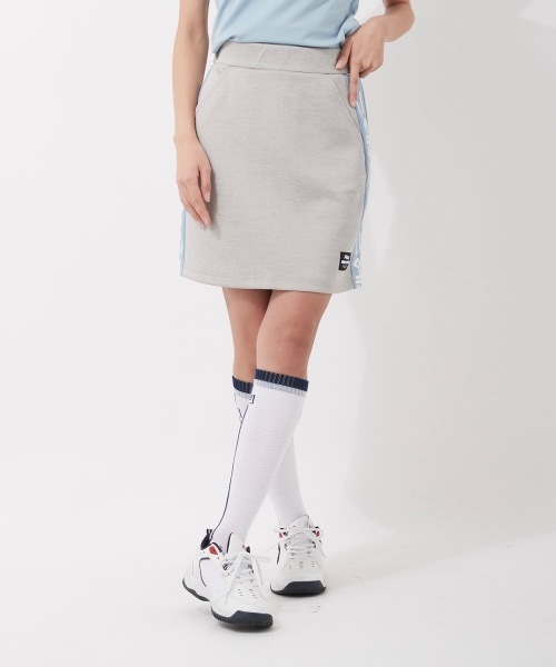 FILA GOLF(フィラゴルフ )の「【FILA GOLF/フィラゴルフ】レディーススカート+インナーパンツセット ゴルフ(スカート・レディース・杢グレー/ライトピンク・MEDIUM/SMALL)」の7枚目の写真