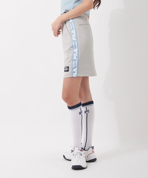 FILA GOLF(フィラゴルフ )の「【FILA GOLF/フィラゴルフ】レディーススカート+インナーパンツセット ゴルフ(スカート・レディース・杢グレー/ライトピンク・MEDIUM/SMALL)」の8枚目の写真