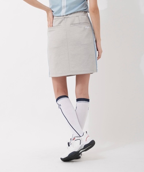 FILA GOLF(フィラゴルフ )の「【FILA GOLF/フィラゴルフ】レディーススカート+インナーパンツセット ゴルフ(スカート・レディース・杢グレー/ライトピンク・MEDIUM/SMALL)」の9枚目の写真