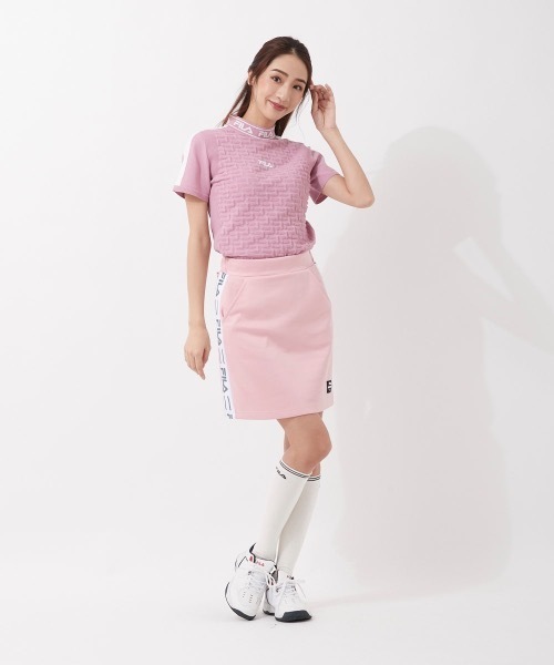 FILA GOLF(フィラゴルフ )の「【FILA GOLF/フィラゴルフ】レディーススカート+インナーパンツセット ゴルフ(スカート・レディース・杢グレー/ライトピンク・MEDIUM/SMALL)」の16枚目の写真