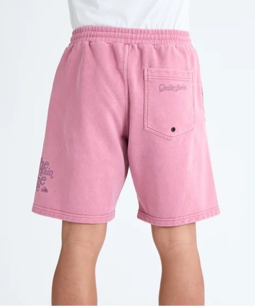 Quiksilver(クイックシルバー)の「TYPEFACE SWEAT SHORT /クイックシルバーサイドプリントハーフパンツ(その他パンツ・メンズ・ピンク/ブラック/ホワイト・X-LARGE/LARGE/MEDIUM/SMALL)」の9枚目の写真