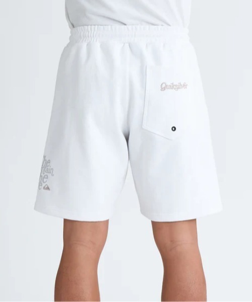 Quiksilver(クイックシルバー)の「TYPEFACE SWEAT SHORT /クイックシルバーサイドプリントハーフパンツ(その他パンツ・メンズ・ピンク/ブラック/ホワイト・X-LARGE/LARGE/MEDIUM/SMALL)」の5枚目の写真