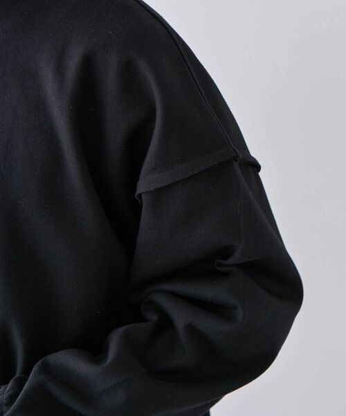 CRAFT STANDARD BOUTIQUE（クラフトスタンダードブティック）の「【ユニセックス】ダブルフェイスカットオフスウェット（スウェット・レディース・グレー/ブラック/ベージュ・L/S/M）」の19枚目の写真