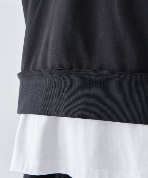 CRAFT STANDARD BOUTIQUE（クラフトスタンダードブティック）の「【ユニセックス】ダブルフェイスカットオフスウェット（スウェット・レディース・グレー/ブラック/ベージュ・L/S/M）」の21枚目の写真