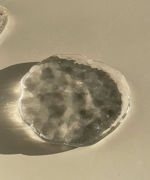 IRADOWL（アイラドール）の「【アイラドール room】ガラスコースター（ランチョンマット/テーブルウェア・レディース・クリア・FREE）」の2枚目の写真