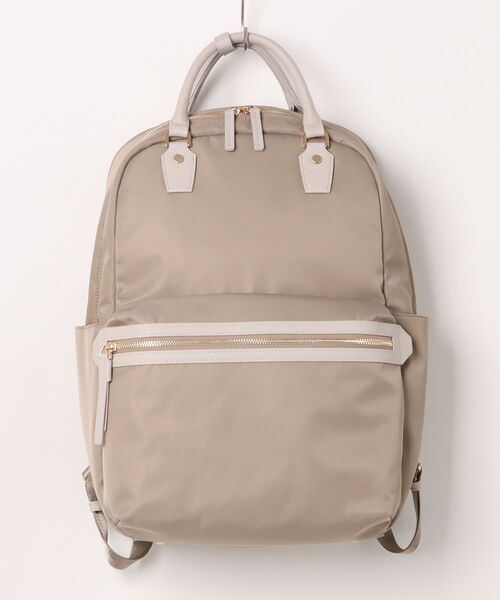 ace.(エース)の「【ace. GENE/エースジーン】 ラポルテム ビジネスリュック 25L レディースビジネス B4(バックパック/リュック・レディース・グレー/ベージュ/ブラック・FREE)」の12枚目の写真