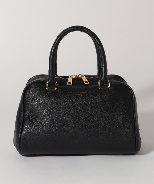 クリスチャンヴィラ　ミニボストン CHRISTIAN VILLA クリスチャン ヴィラ ボストンバッグ 2WAY/ガラス